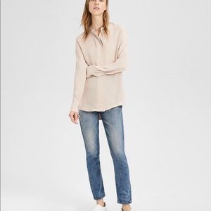 Theory silk blouse